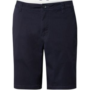 Armani Exchange - Bermuda - Marineblauw - Katoen - Effen Weefsel - Ritssluiting