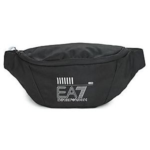 Emporio Armani Ea7, Belt bag Zwart, Heren, Maat:ONE Size