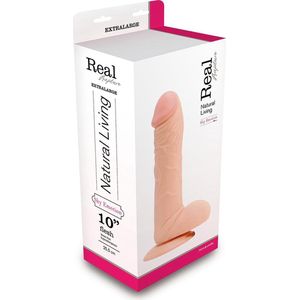 Realistische Dildo - Huidskleur - 25,5 cm