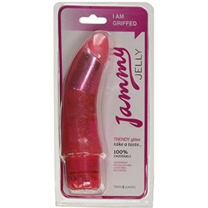Toyz4Lovers Vibrator Jammy Jelly Trendy Glitter Pink