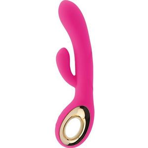 Mobiele telefoon handvat vibrator Two Touch Grip pink, 1 stuk