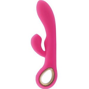 Mobiele telefoon handvat vibrator G-Double Touch Grip pink, 1 stuk