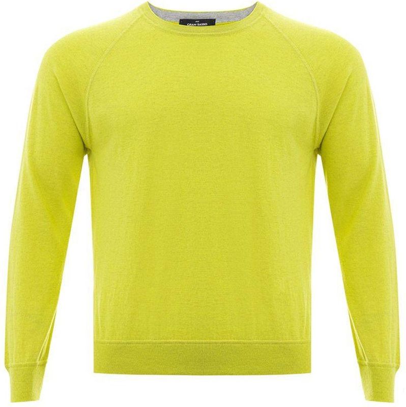 Gran Sasso - Trui - Geel - Katoen