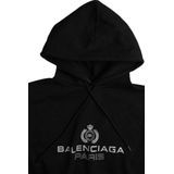 Balenciaga - Hoodie - Zwart - Katoen