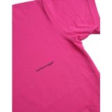 Balenciaga Katoenen Roze T-Shirt Met Logo