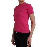Balenciaga Katoenen Roze T-Shirt Met Logo