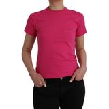 Balenciaga Katoenen Roze T-Shirt Met Logo