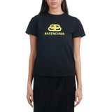 Balenciaga Zwart BB Logo T-Shirt