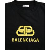 Balenciaga Zwart BB Logo T-Shirt