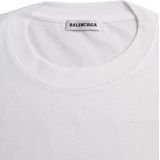 Balenciaga Geborduurd Wit T-Shirt