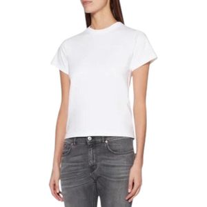 Balenciaga Geborduurd Wit T-Shirt