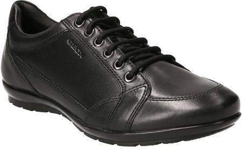 Geox - U SYMBOL D - Instappers - Zwart - Leer