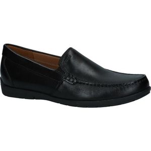 Geox - Casual Mocassin - Zwart - Leer