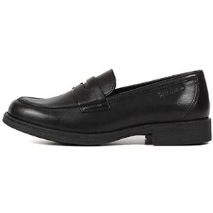 GEOX - JR Agata - Kinderschoenen - Zwart - Leer