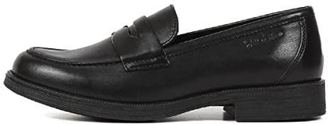 GEOX - JR Agata - Kinderschoenen - Zwart - Leer