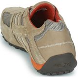 Geox - U Snake - Instappers - Beige - Materiaal Hoogwaardige Componenten