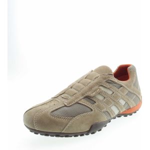 Geox Slip-On Sneaker "UOMO SNAKE", Slipper, Freizeitschuh mit Ziernähten und mit Geox Spezial Membrane