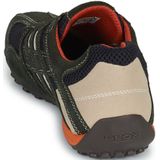 Sneakers - UOMO SNAKE - Kleur: Color-Blocking - Materiaal: Leer, Suède, Mesh