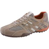 Geox heren U SNAKE K Sneakers, Beige Beige Dk Orangec0845, 40 EU