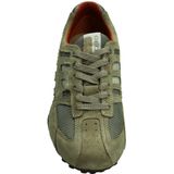 Geox - Snake - Sneakers - Beige - Suède Leer - Ademend