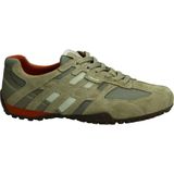 Geox - Snake - Sneakers - Beige - Suède Leer - Ademend