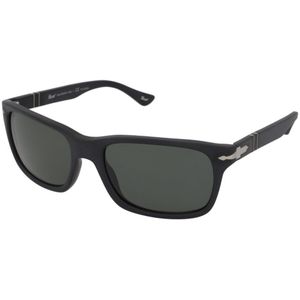 Persol Po3048S 900058 58 - rechthoek zonnebrillen, mannen, blauw