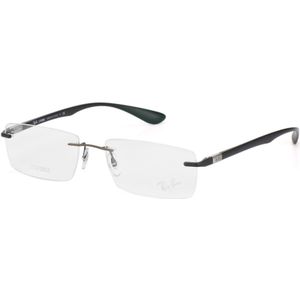 Ray-Ban RX 8724 1128 Rechthoekig Brillen, Heren