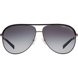 Armani Exchange 0Ax2002 6006T3 61 - piloot zonnebrillen, unisex, zwart, polariserend