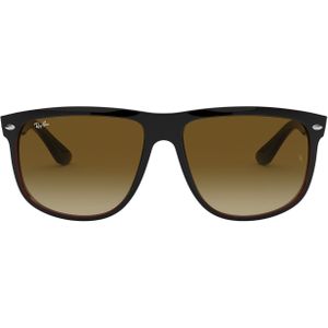 Ray-Ban RB4147 609585 - Zonnebril - Top Black On Brown/Brown Gradient - 60mm