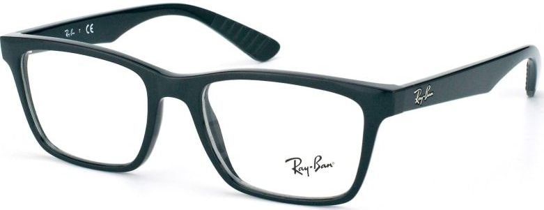 Ray-Ban RX 7025 2000 ""Used Look"" Vierkant Brillen, Heren
