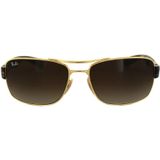 Ray-Ban Rb3522 001/13 61 - rechthoek zonnebrillen, mannen, goud