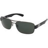 Ray-Ban Zonnebril  3522 004/71 Gunmetal Groen | Sunglasses