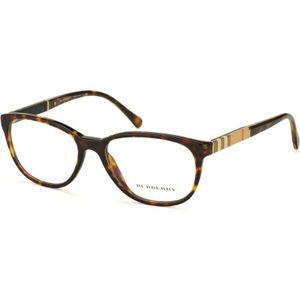 Burberry BE 2172 3002 Cat Eye Brillen, Dames