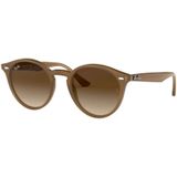 Ray-Ban Rb2180 616613 - rond zonnebrillen, unisex, bruin