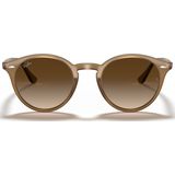 Ray-Ban Rb2180 616613 - rond zonnebrillen, unisex, bruin