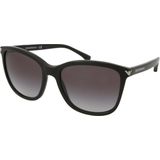 Emporio Armani EA 4060 5017/8G 56 - vierkant zonnebrillen, vrouwen, zwart