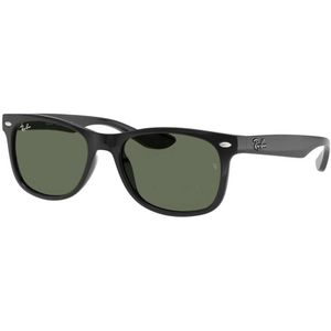 Ray-Ban Uniseks zonnebril, Zwart (frame: zwart, glazen: groen klassiek 100/71), 48