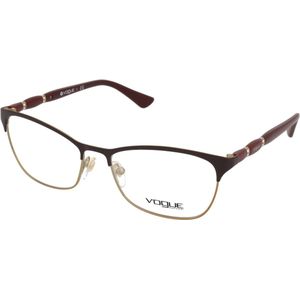 VOGUE EYEWEAR Vrouw VO3987B 986 Optische monturen Metaal Rood Transparant Kattenoog Normaal