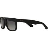 Ray-Ban RB 4165 JUSTIN Herren-Sonnenbrille Vollrand Eckig Kunststoff-Gestell, schwarz