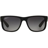 Ray-Ban RB 4165 JUSTIN Herren-Sonnenbrille Vollrand Eckig Kunststoff-Gestell, schwarz