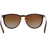 Ray-Ban Erika Rb4171 710/T5 54 - rond zonnebrillen, vrouwen, bruin, polariserend