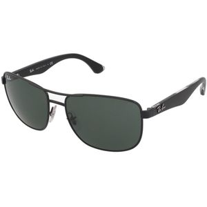 Ray-ban RB3533 002/71 - zonnebril - Zwart-Transparant / Groen Klassiek - 57mm