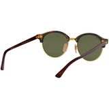 Ray-Ban Clubround Rb4246 990 51 - rond zonnebrillen, unisex, bruin