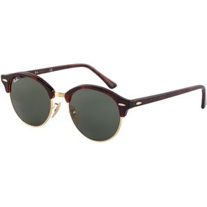 Ray-Ban Clubround Classic RB4246 - Rond Goud Bruin