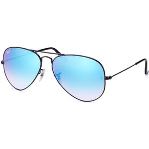 Ray-Ban Aviator RB3025 002/4O - Zonnebril - Blauw - 58mm