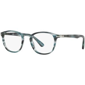 Persol - PO3143V - Optische Monturen - Grijs Transparant - Acetaat