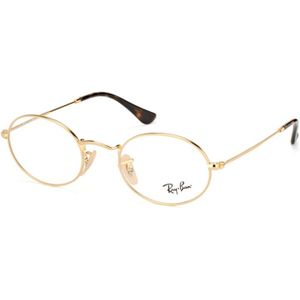 Ray-Ban - RX3547V - Optische Monturen - Goud - Metaal - Ronde