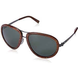 Ralph Lauren Zonnebril (RL7053), Zwart (Black/Gray Green), 59