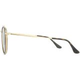 Ray-Ban Rb3647N 001/57 51 - rond zonnebrillen, unisex, goud, polariserend