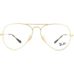 Ray-Ban - Rx6489 Aventor - Optische Monturen - Goud - Metaal